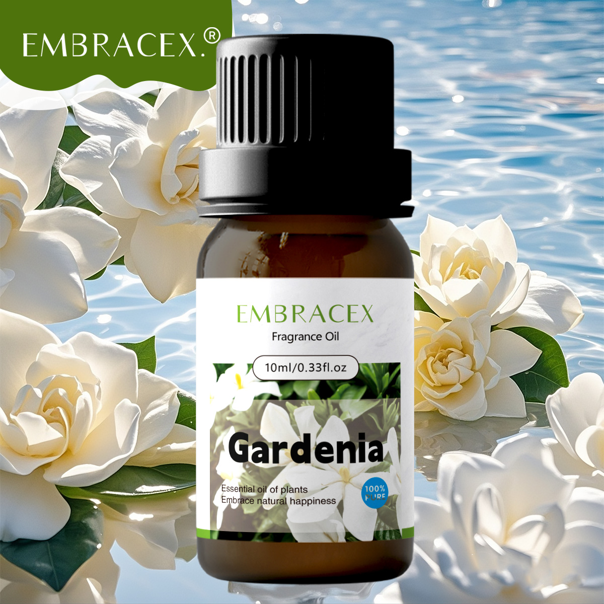 Soap Making Essentials - Óleos de Fragrância de Gardênia 10ml,