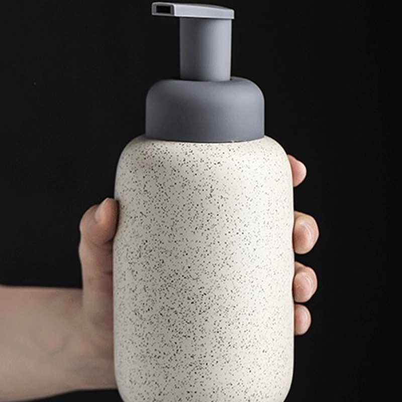 Soap Making Foam - Dispensador de mousse cerâmica para banheiro/garrafa