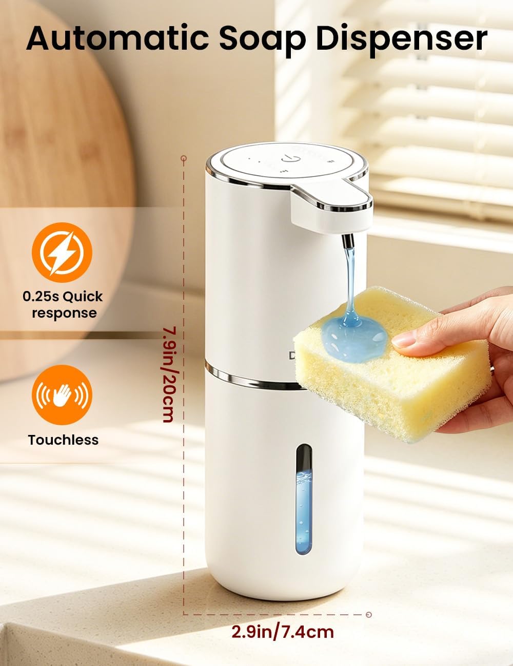 Soap Making Foam - Dispensador de Sabão Automático Inteligente com