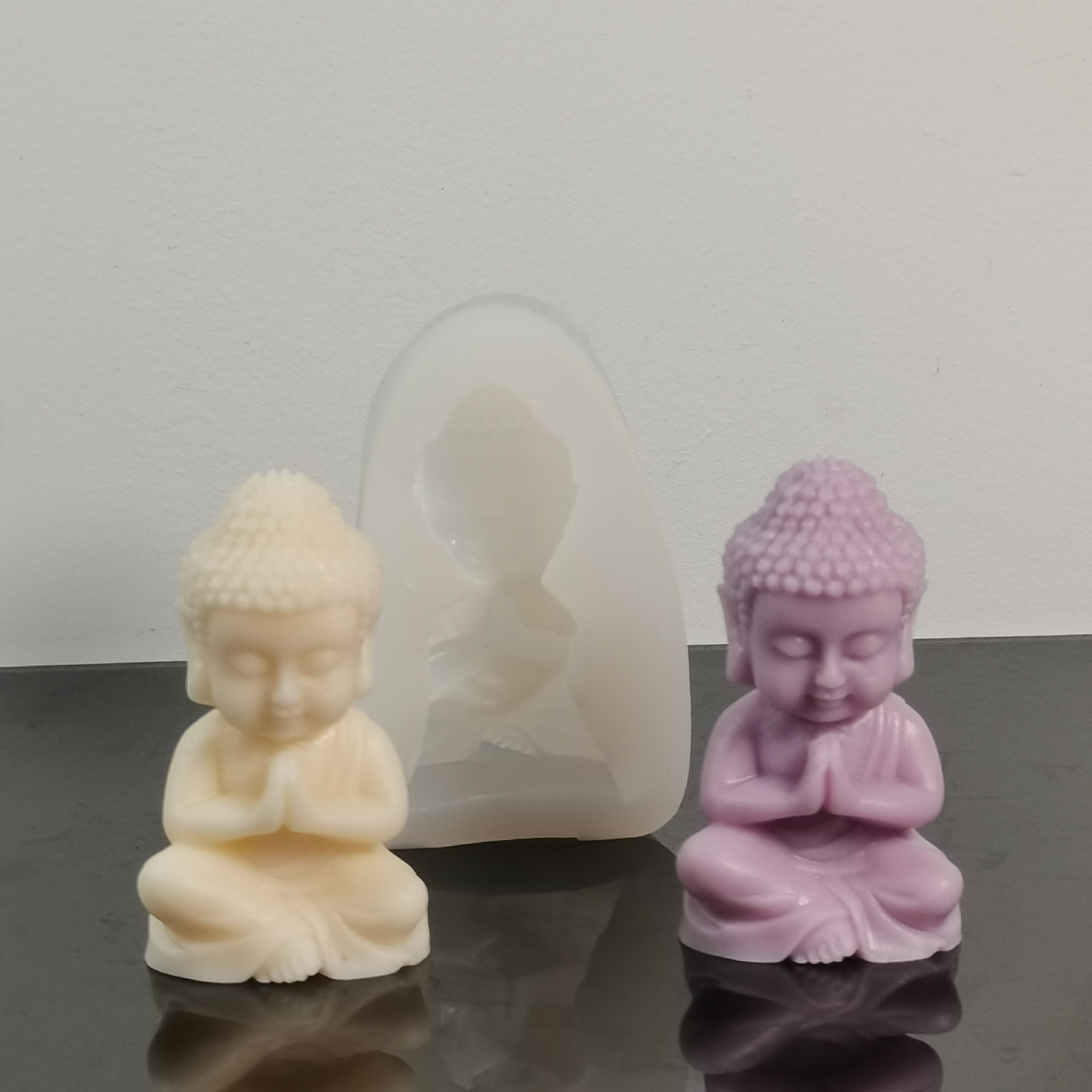 Soap Making Essentials - 3D Maitreya Silicone Vela Molde, DIY