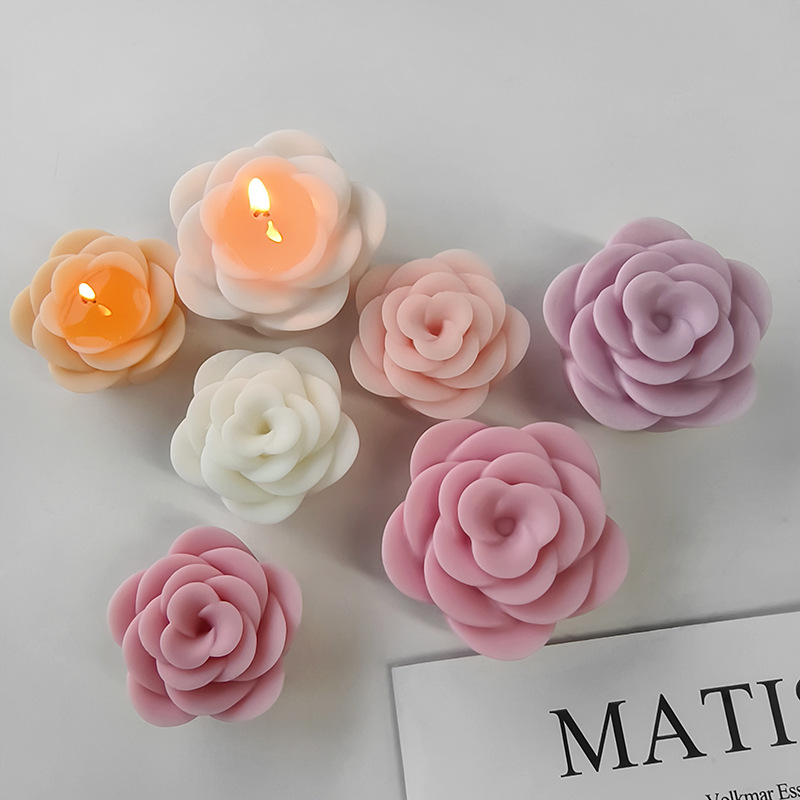 Diy rosa flores molde de silic - Soap Making Essentials avaliação e preço