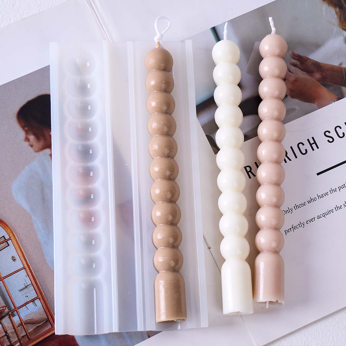 Molde de Silicone para Vela Pi - Soap Making Essentials avaliação e preço