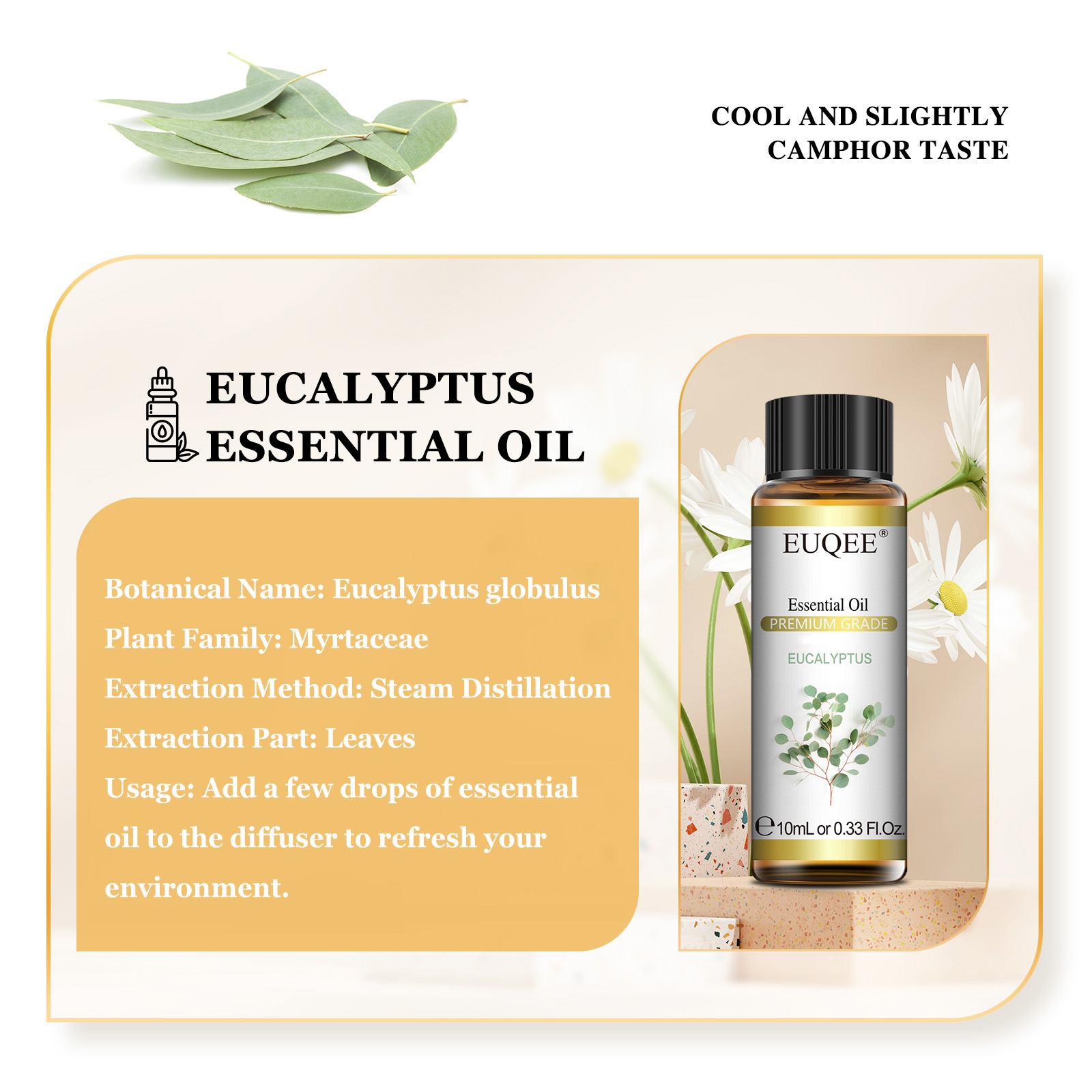 Euqee 10ml óleos essenciais na - Soap Making Essentials avaliação e preço