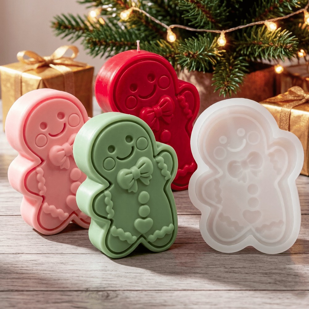 Molde de Silicone de Boneco de - Soap Making Recipes avaliação e preço