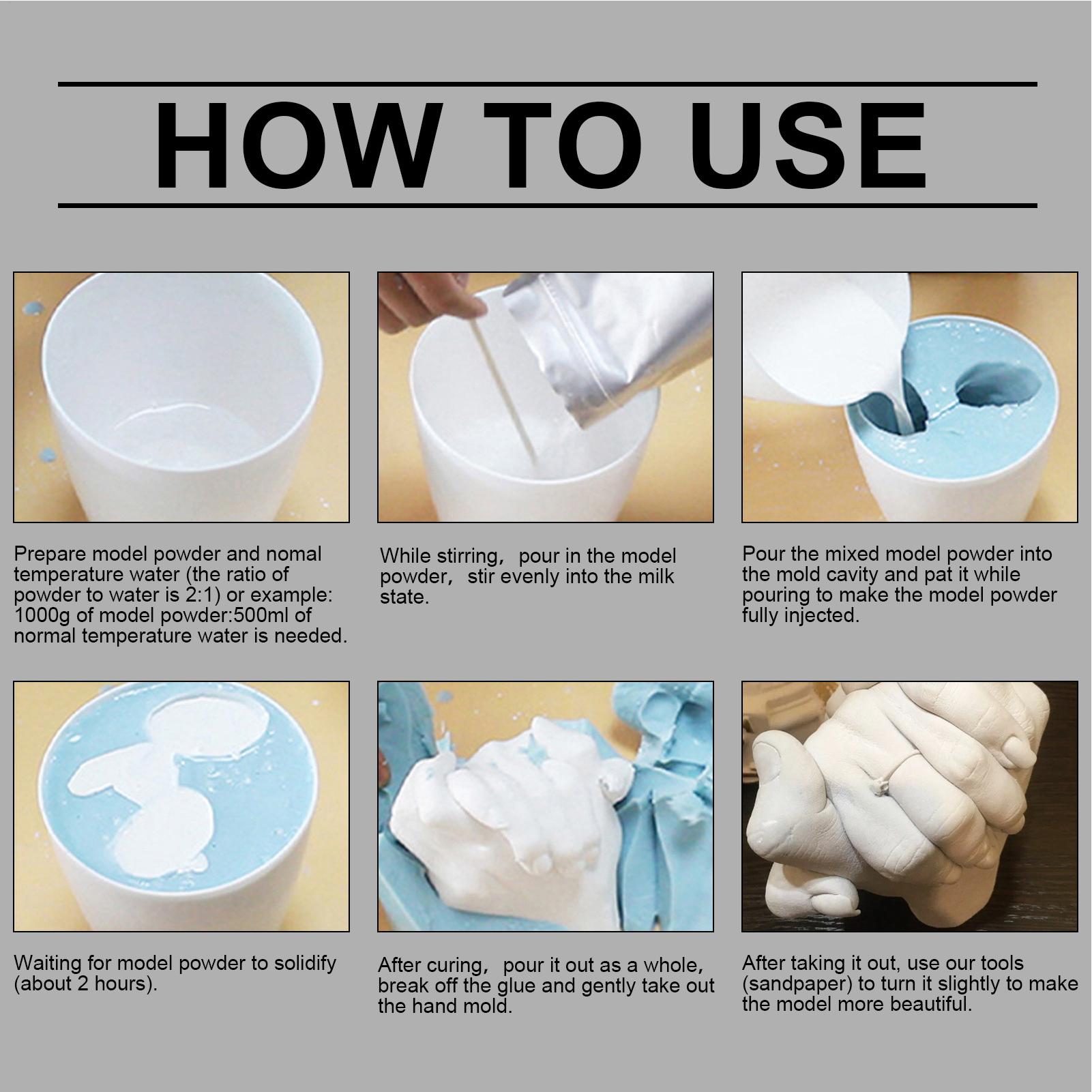 Kit de moldagem de mãos e pés  - Soap Making Essentials avaliação e preço
