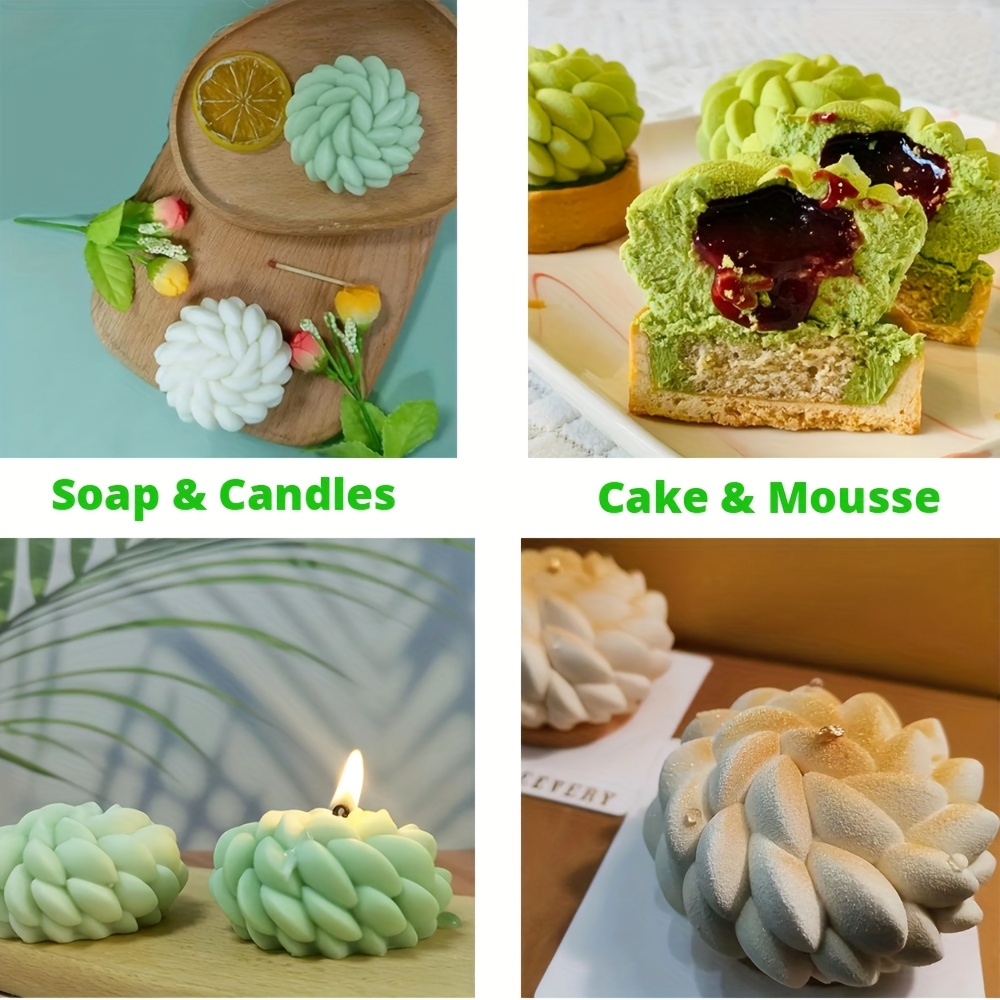 1 Forma de Bolo Santa Ana Flor - Soap Making Recipes avaliação e preço