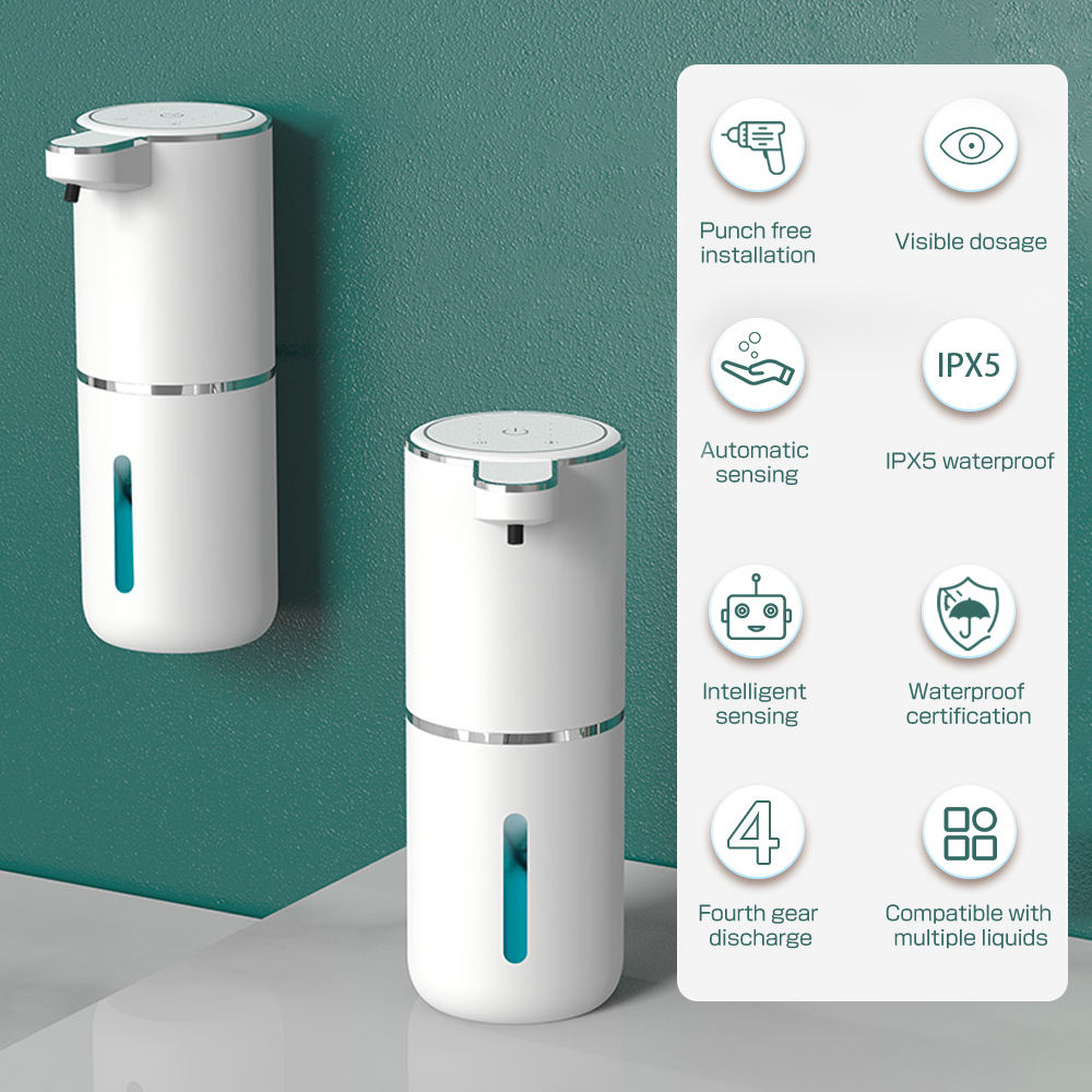 380ml touchless ipx5 à prova d - Soap Making Foam avaliação e preço
