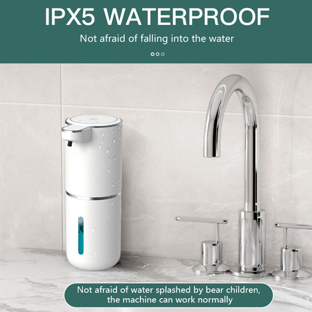 380ml touchless ipx5 à prova d - Soap Making Foam avaliação e preço