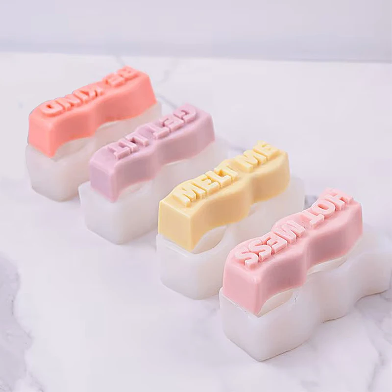 Onda carta slogan vela molde d - Soap Making Recipes avaliação e preço